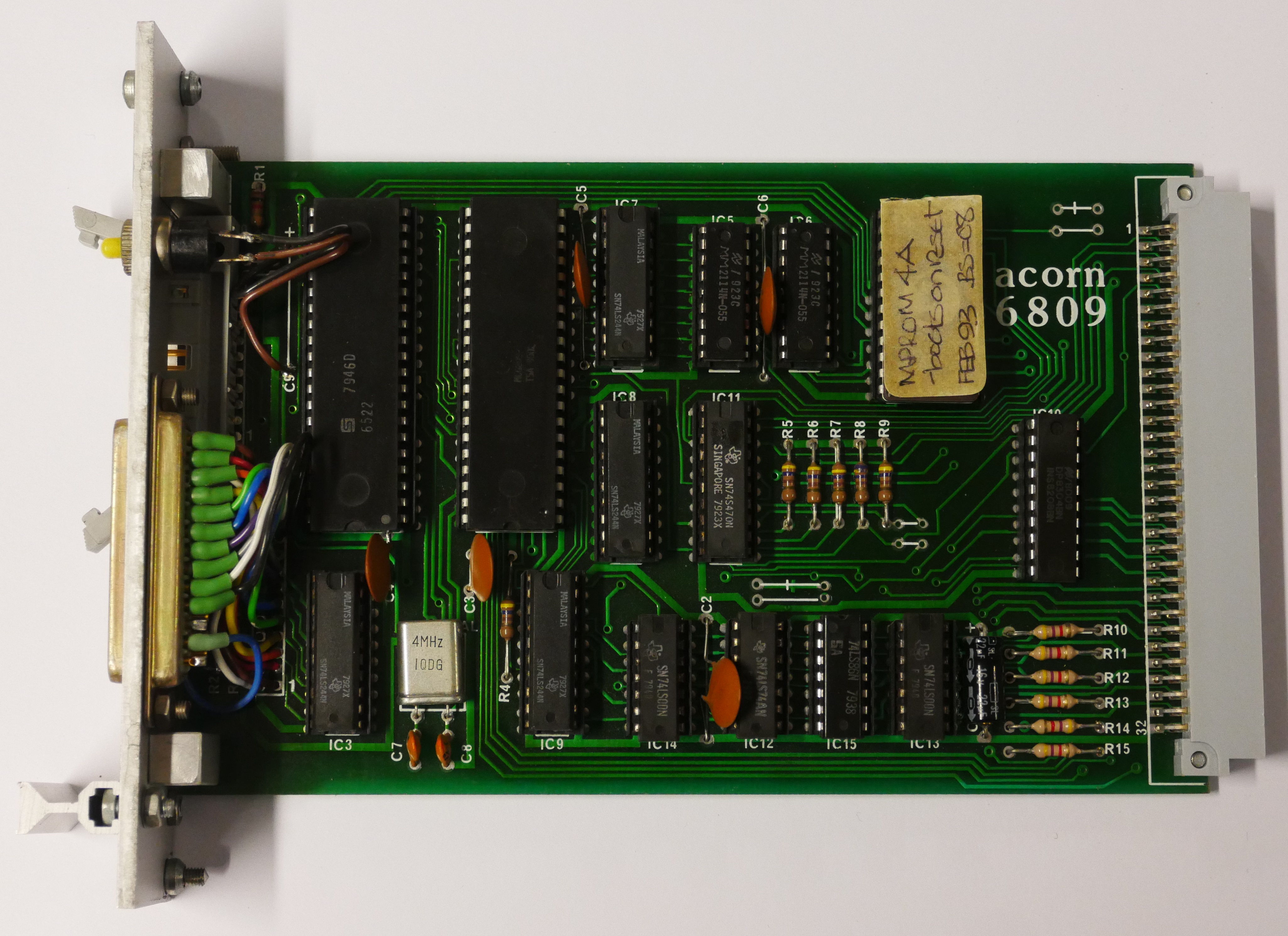 The 6809 CPU Board
